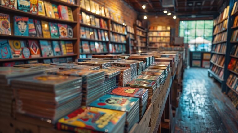 Comics book shop