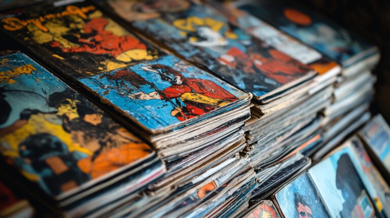 Pile de comics