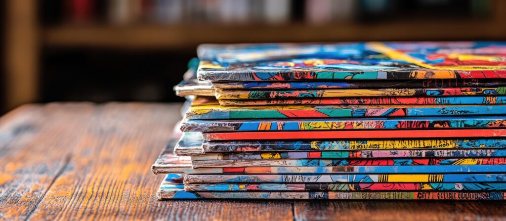 Pile de comics